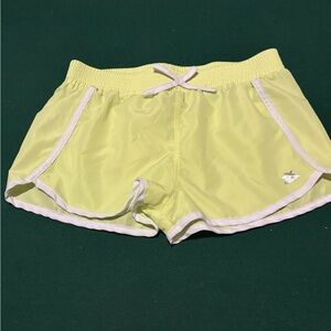 ZeroXposur Light Yellow Women's Athletic Shorts